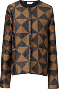 Joleen Monks Robe Triangle Print Jacket
