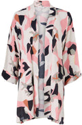 Josslyn Pink Bold Print Jacket