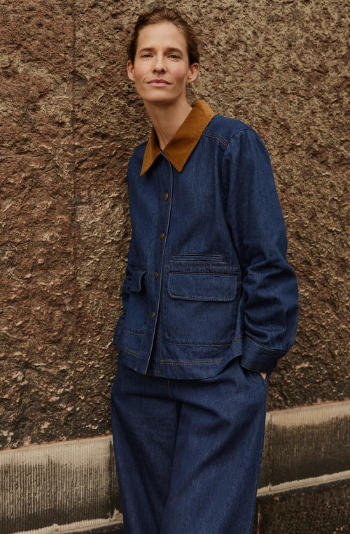 Julemi Dark Denim Jacket