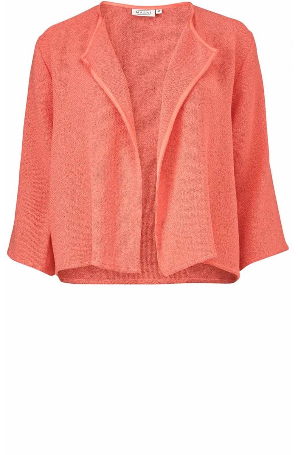 Julitta Blush Woven Knit Jacket