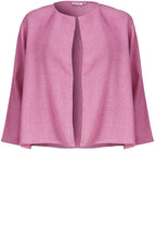 Julitta Pink Woven Knit Jacket