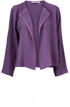 Julitta Violet Woven Knit Jacket