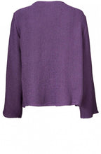 Julitta Violet Woven Knit Jacket