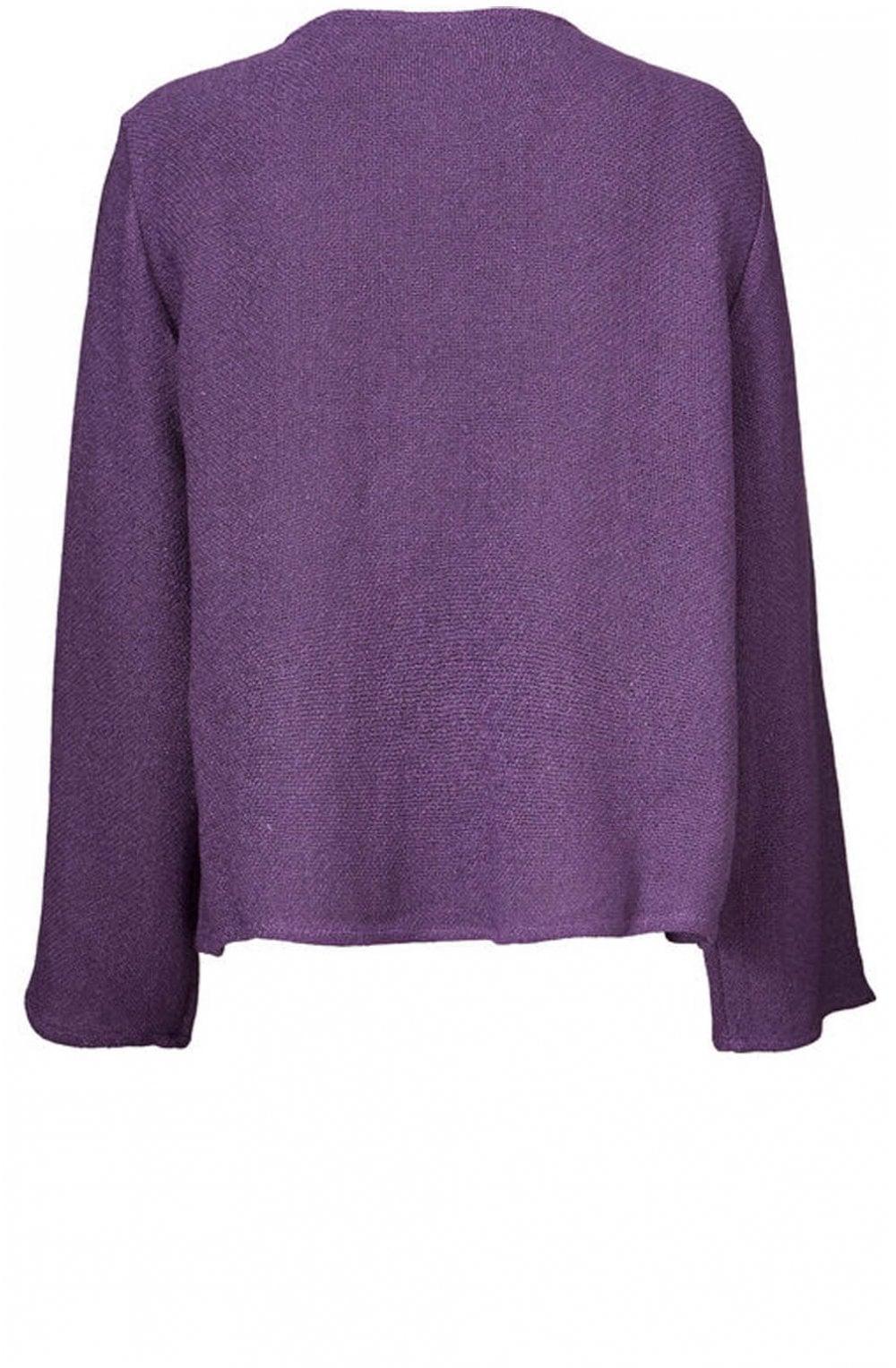 Julitta Violet Woven Knit Jacket
