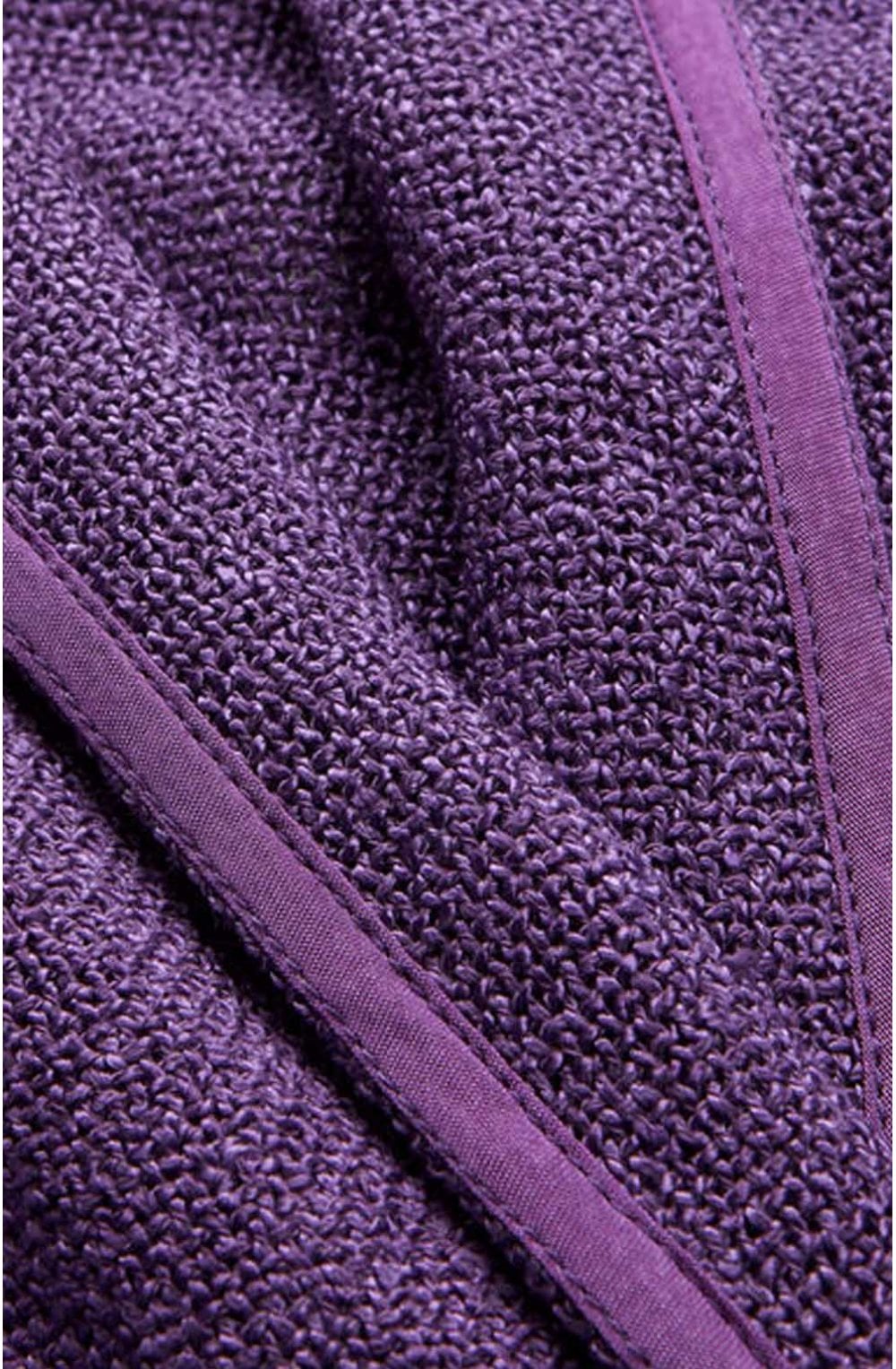 Julitta Violet Woven Knit Jacket