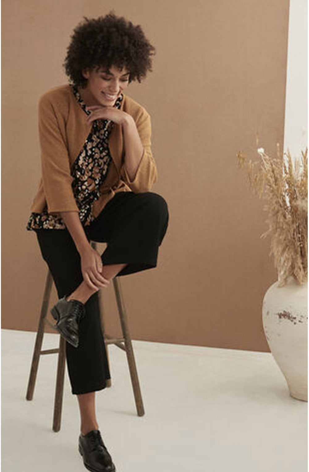 Julitta Woven Knit Jacket