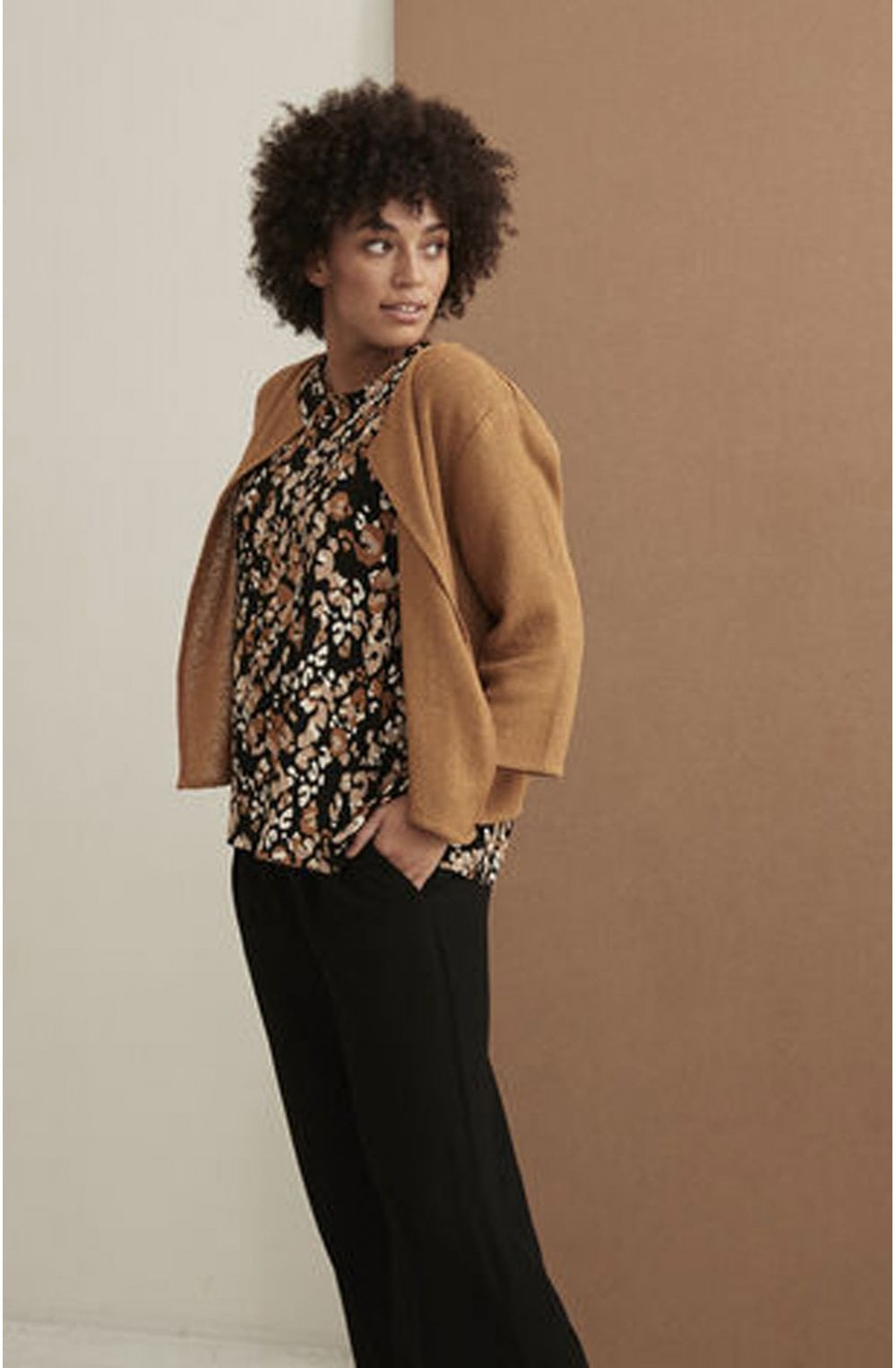 Julitta Woven Knit Jacket