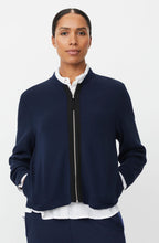 Junesse Navy Blazer Weighted Jersey Jacket