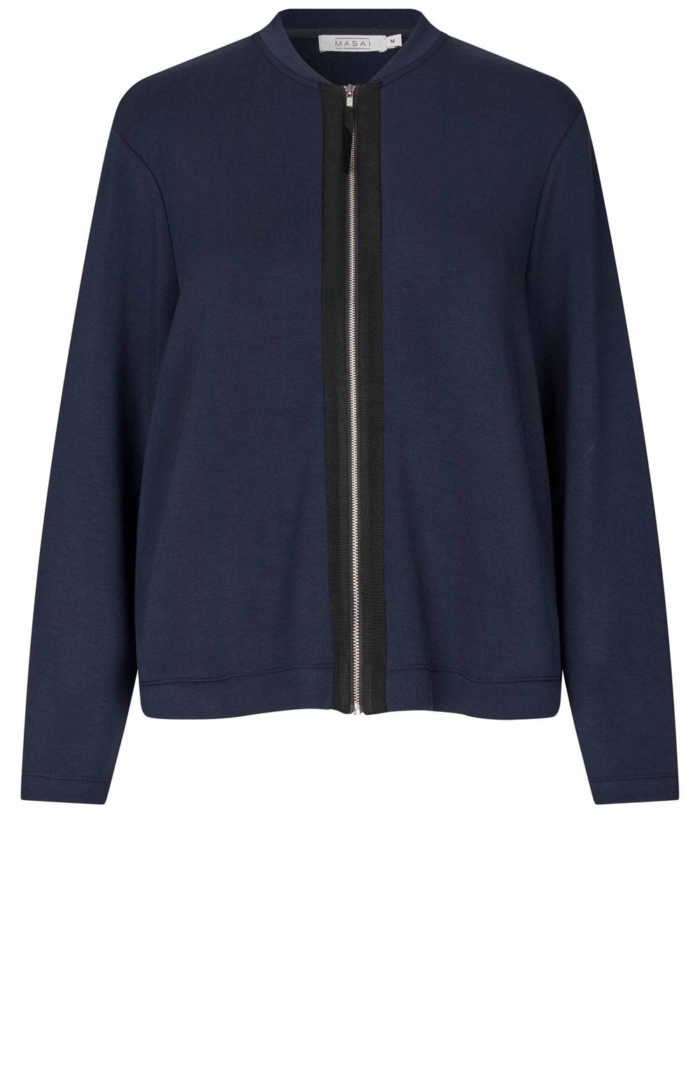Junesse Navy Blazer Weighted Jersey Jacket