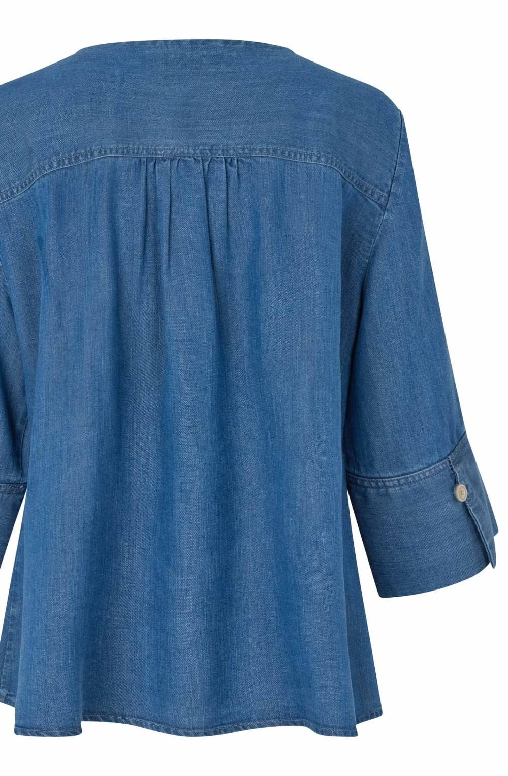 Juvila Washed Denim Shirt Jacket