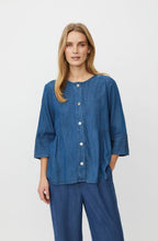 Juvila Washed Denim Shirt Jacket