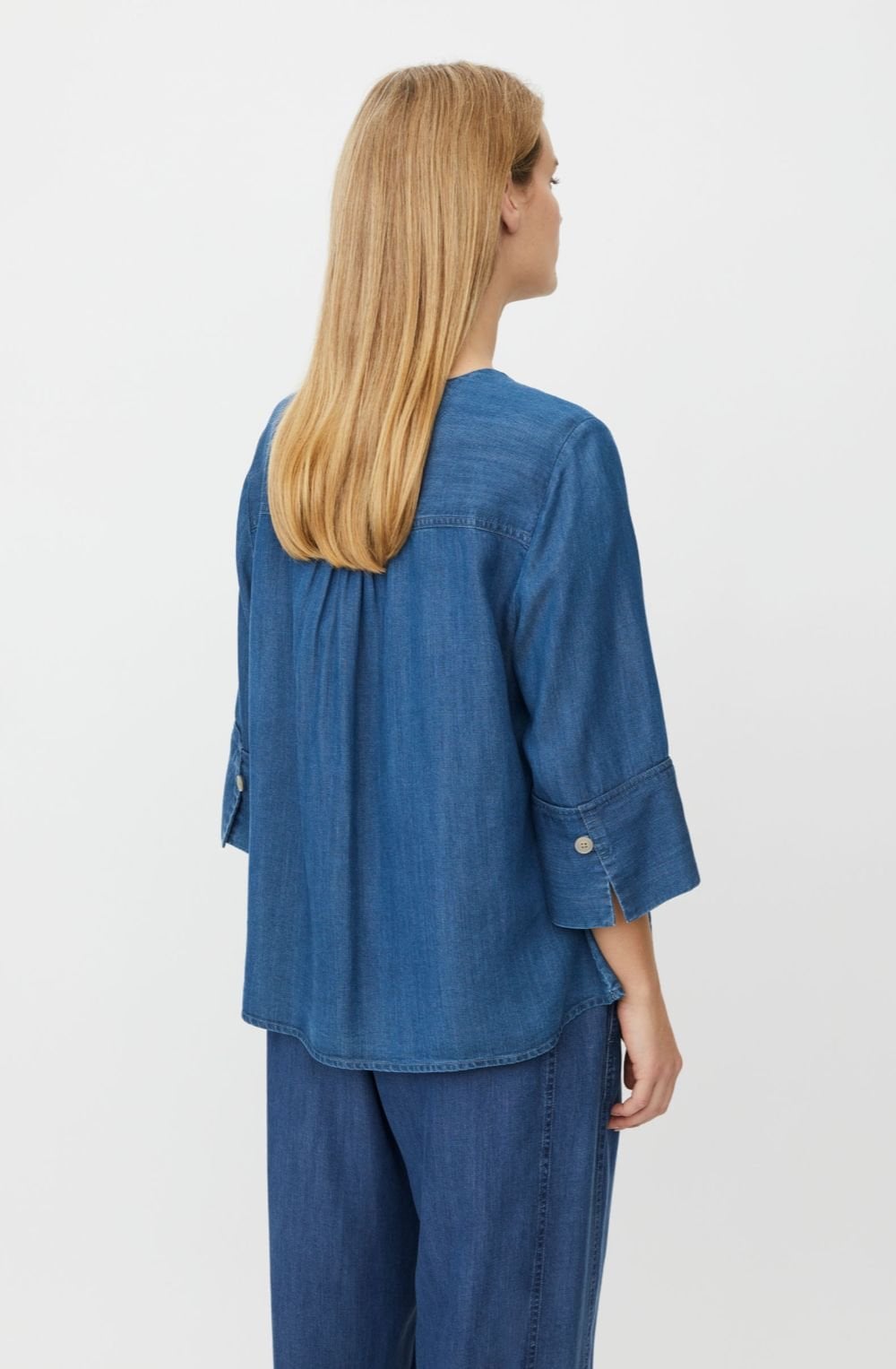 Juvila Washed Denim Shirt Jacket