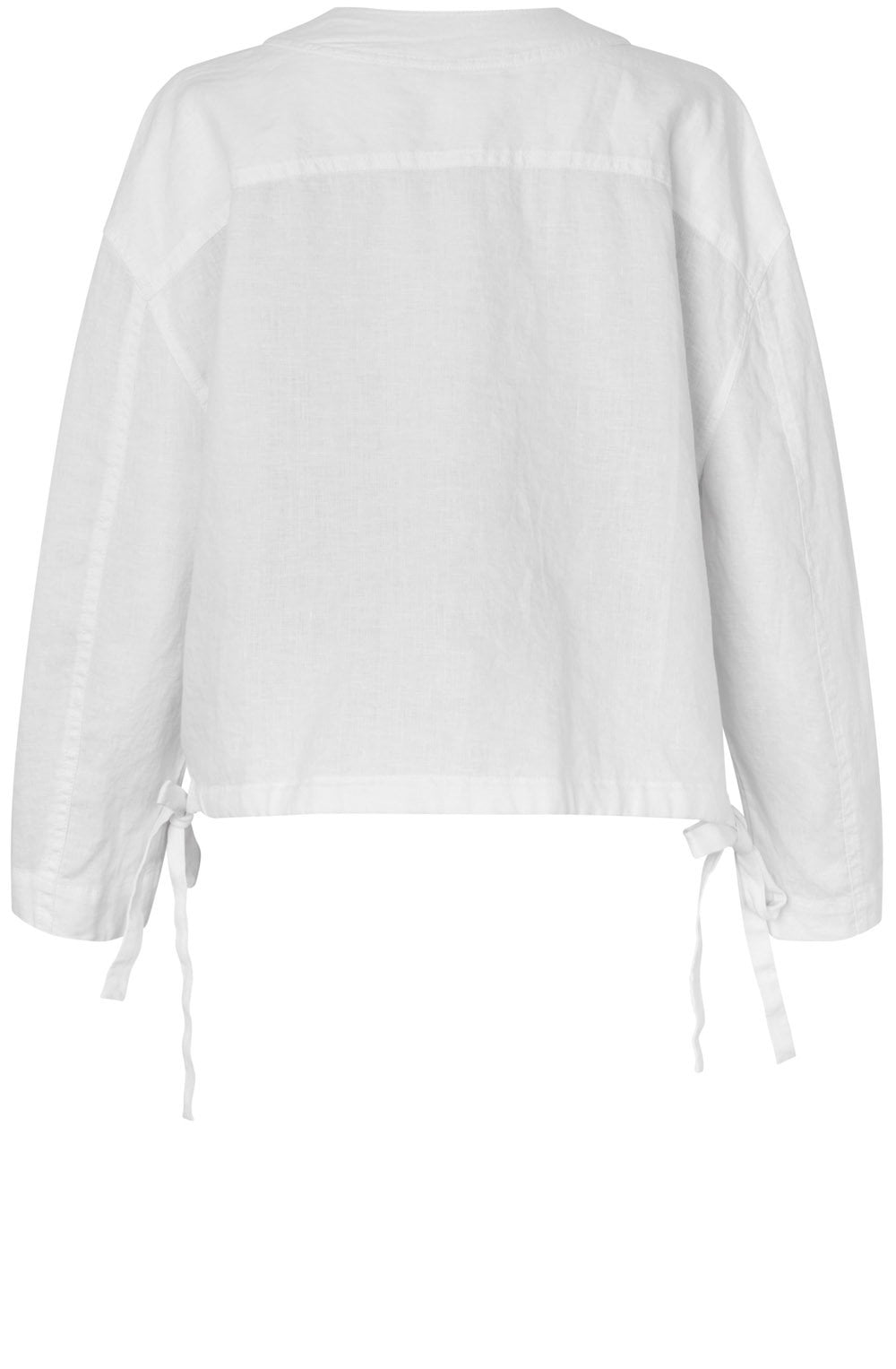 Jynthera White Linen Jacket