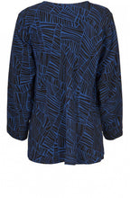 Kala Blue Patterned Top