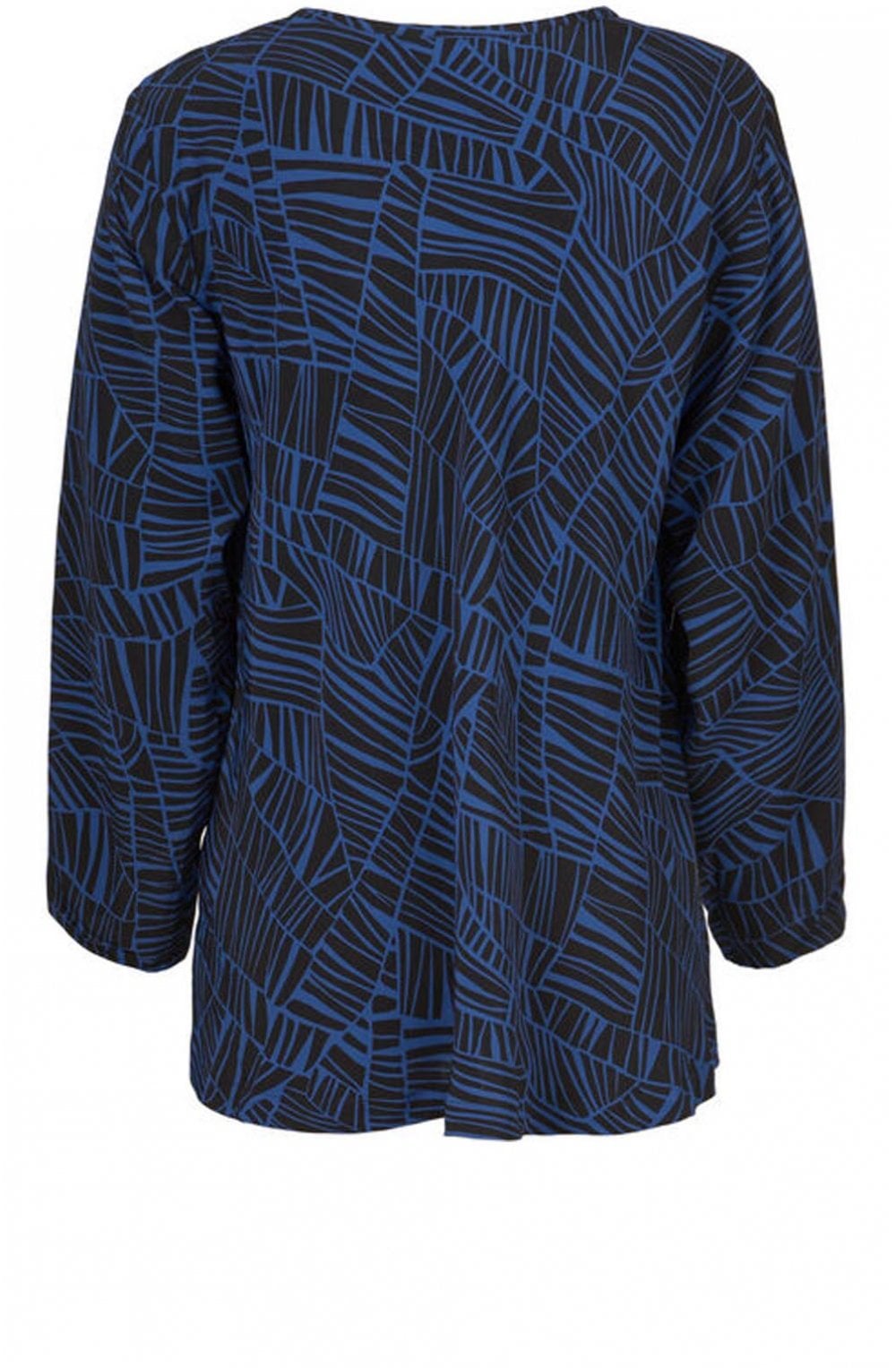 Kala Blue Patterned Top