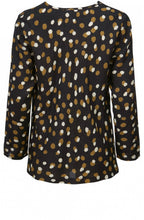 Kala Ginger Spot Print Top
