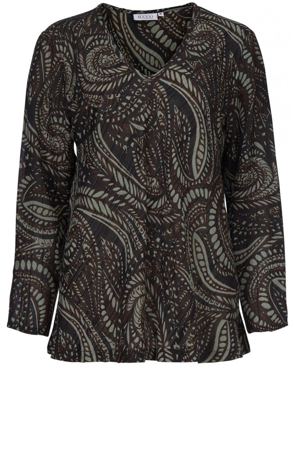 Kala Paisley Print Top