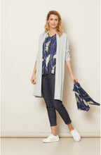 Kallo Blue Butterfly Print Top