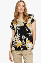 Kallo Floral Print Top