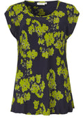Kari Lime Original Floral Top