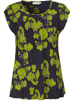 Kari Lime Original Floral Top