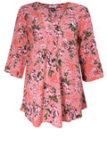 Kata Blush Foral Print Top