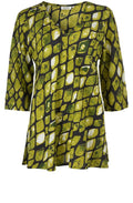 Kata Geometric Print Top