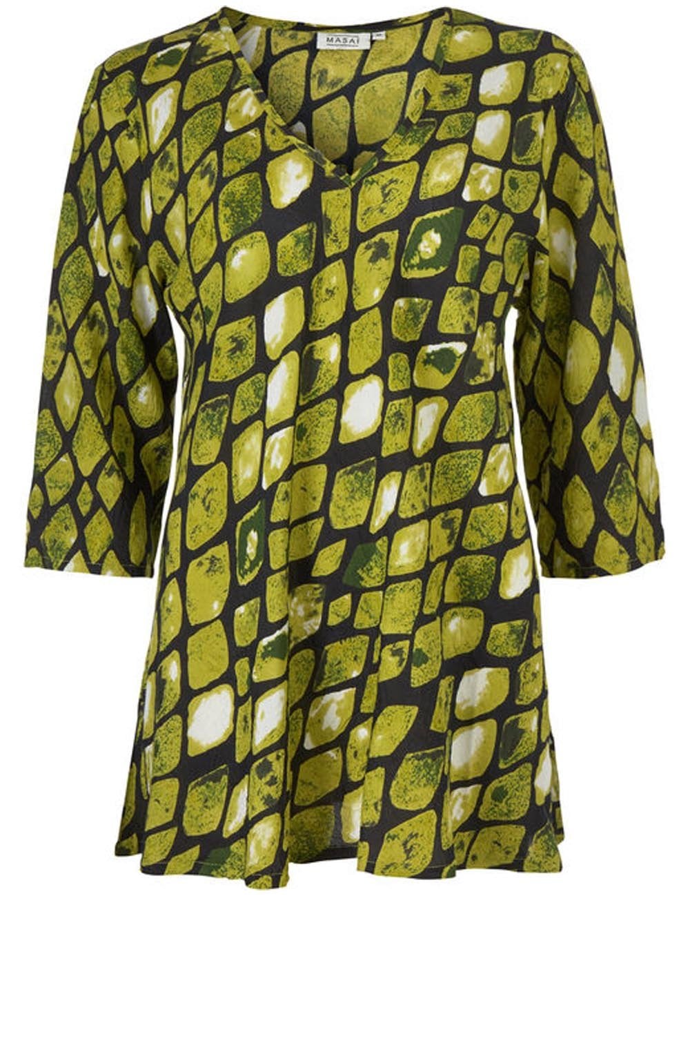 Kata Geometric Print Top