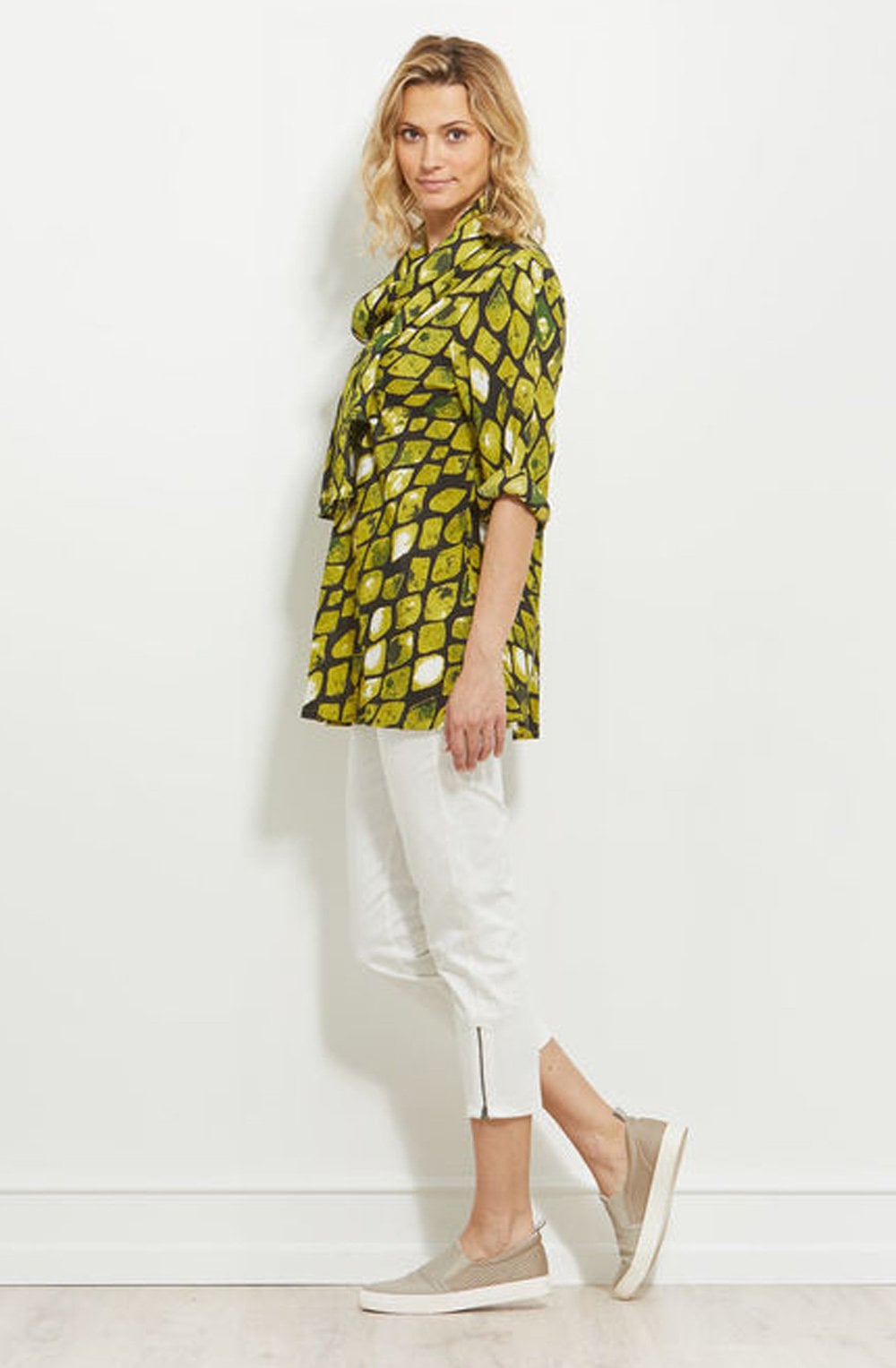 Kata Geometric Print Top