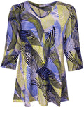 Kata Lime Patterned Top