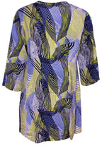 Kata Lime Patterned Top