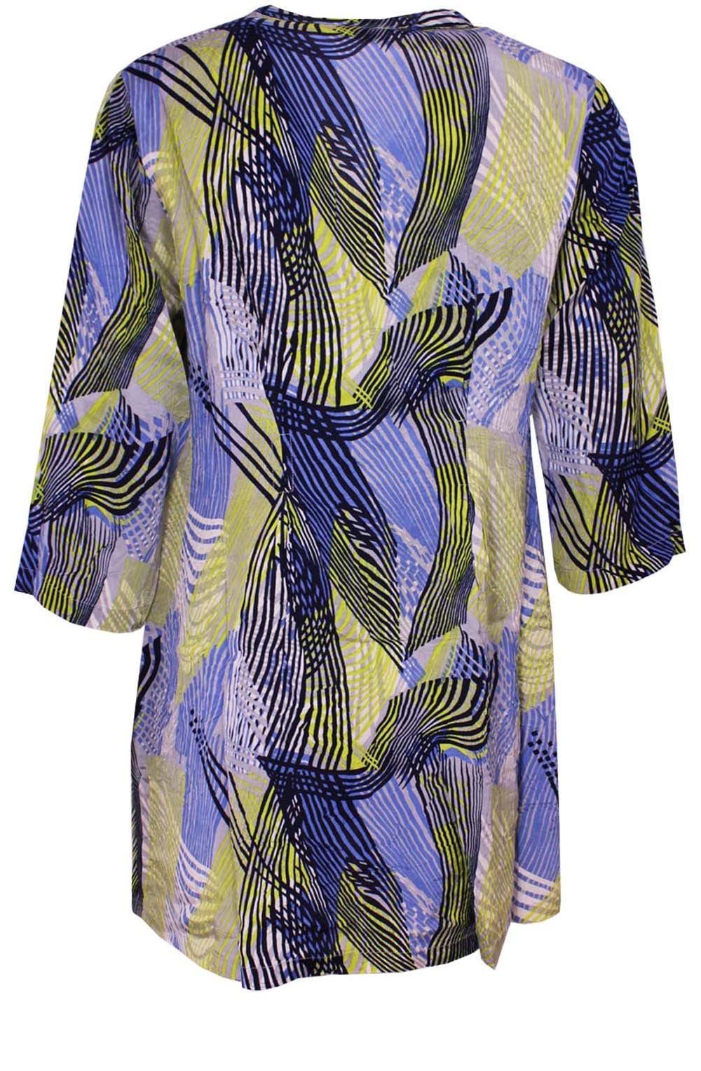 Kata Lime Patterned Top