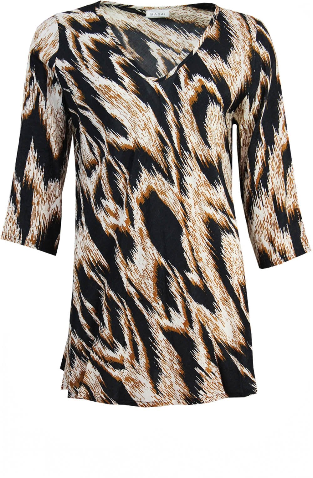Kata Monks Robe Bark Print Top