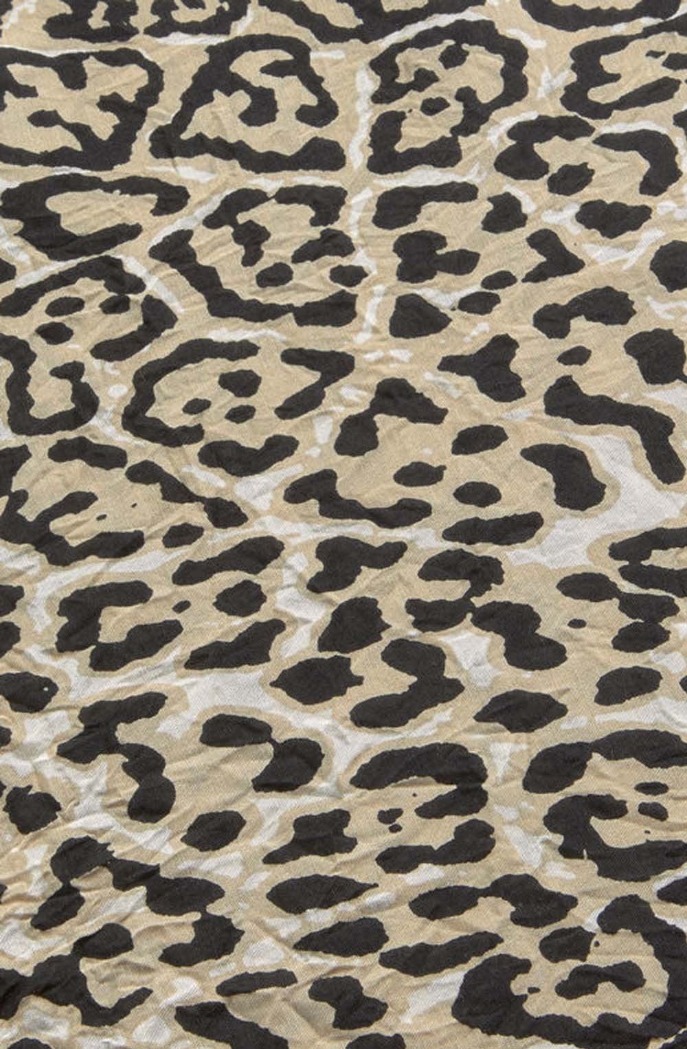 Kata Sand Org Animal Print Top