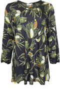Kay Green Floral Print Top