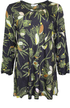 Kay Green Floral Print Top