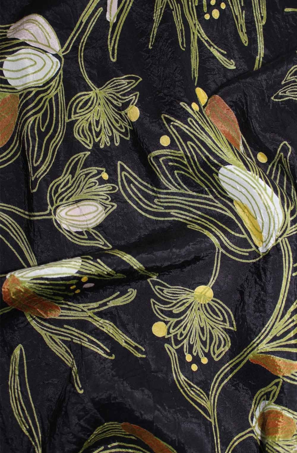 Kay Green Floral Print Top