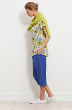 Kaza Lime Original Floral Top