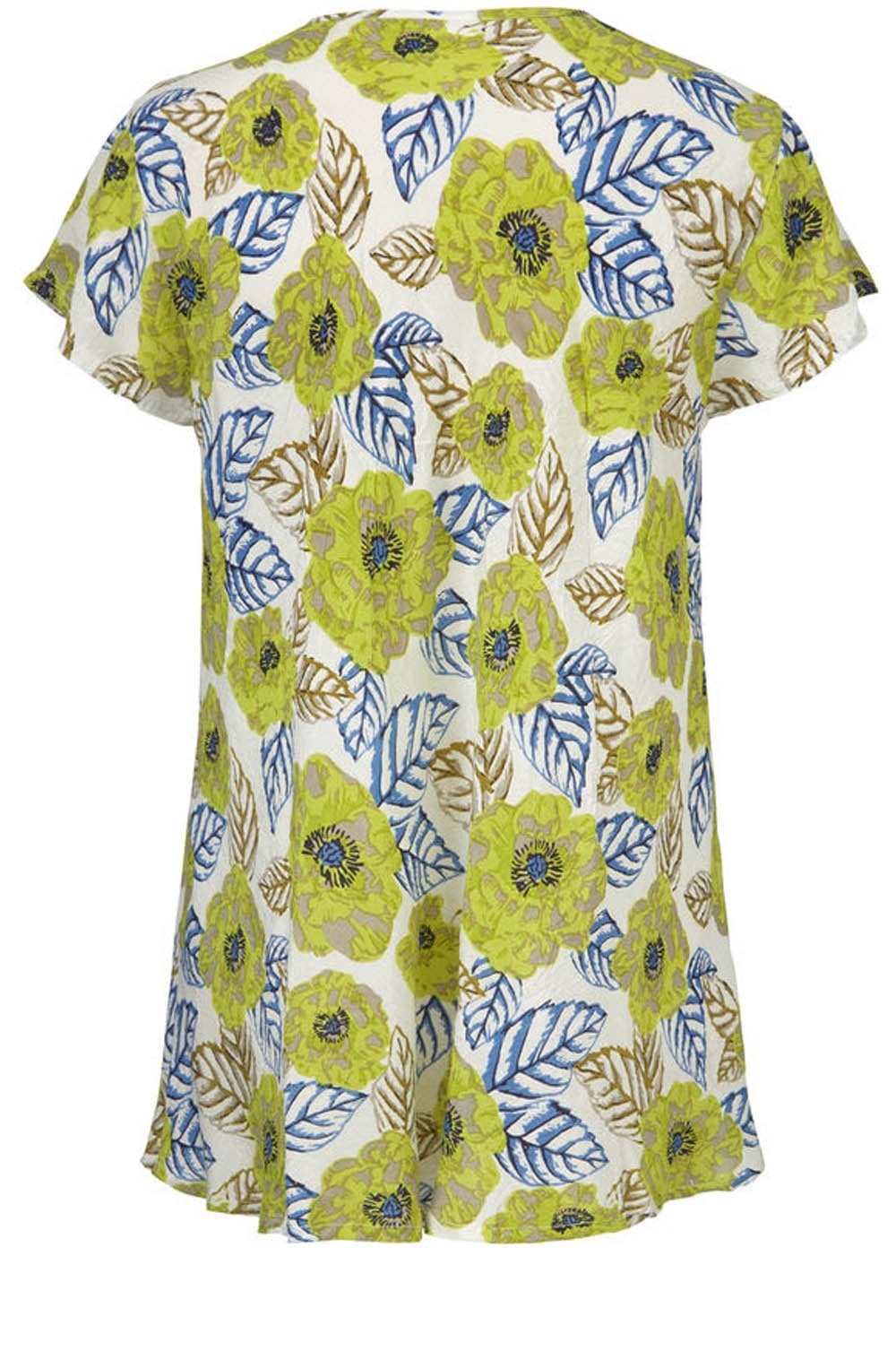 Kaza Lime Original Floral Top