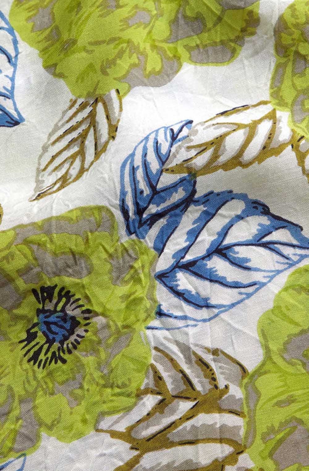 Kaza Lime Original Floral Top