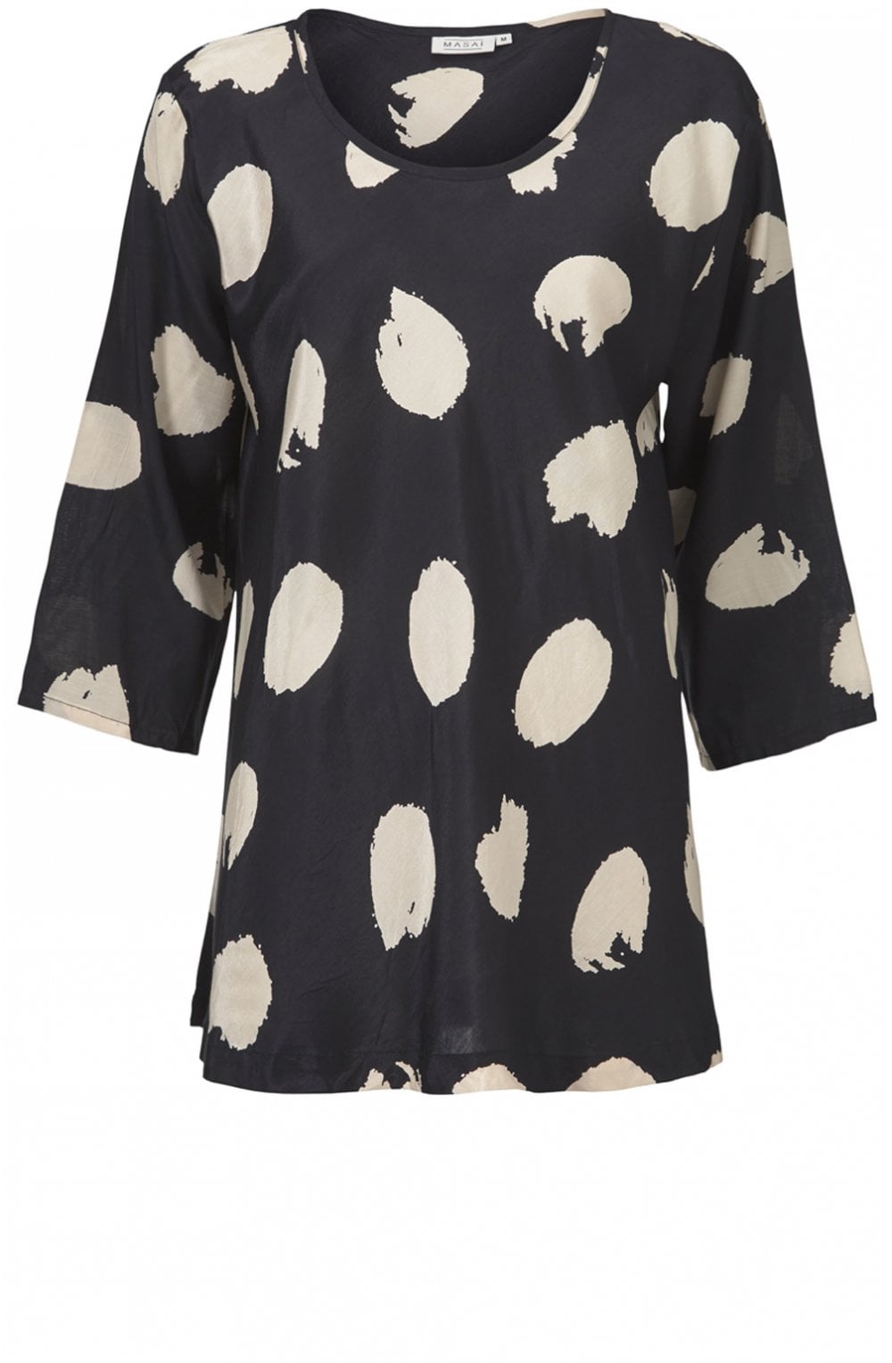 Kia Bold Spot Print Top