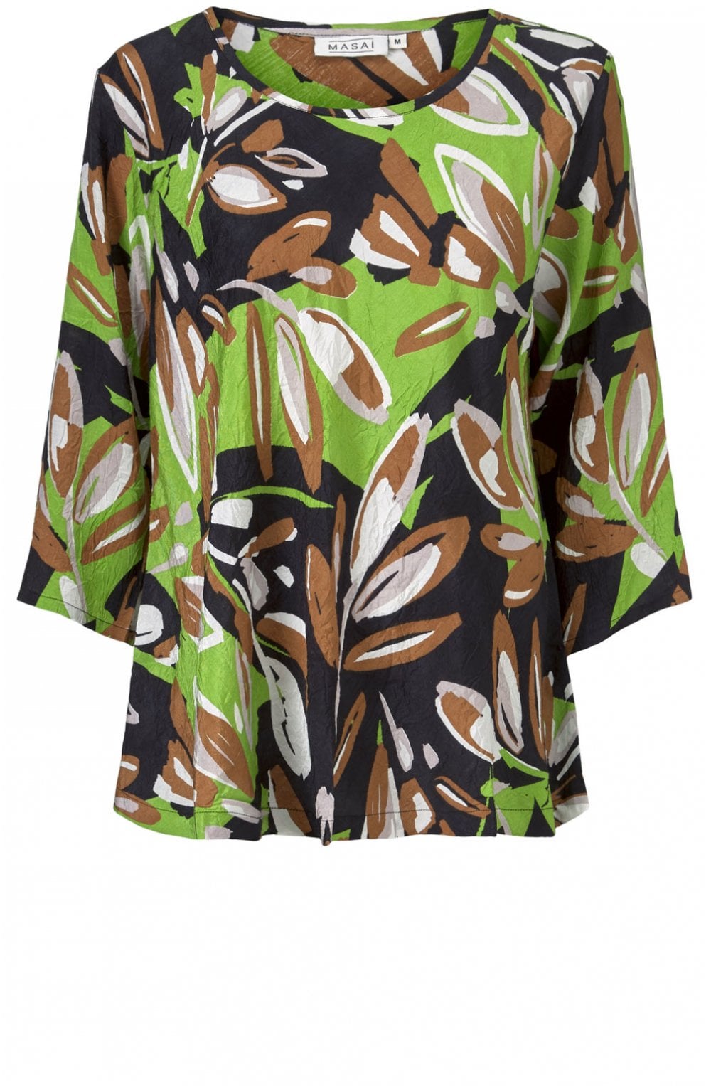 Kia Peridot Patterned Top