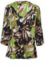 Kia Peridot Patterned Top
