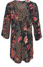 Kiwi Orange Patterned Top