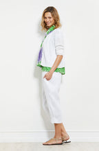 Laksi White Knit Cardigan