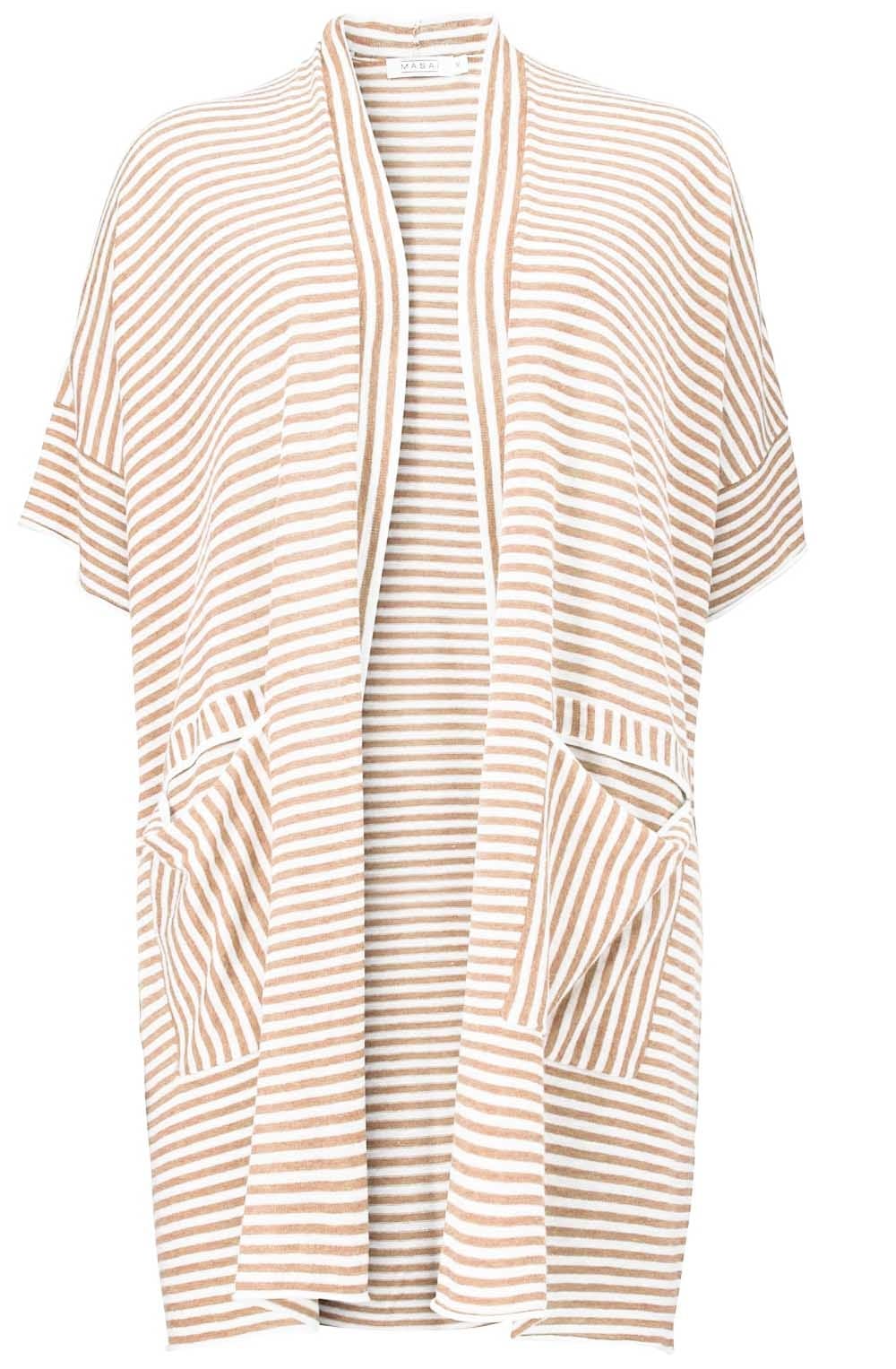 Laurena Stripe Knit Cardigan