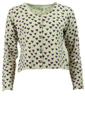 Leeann Cardigan Violet Hearts