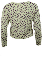 Leeann Cardigan Violet Hearts