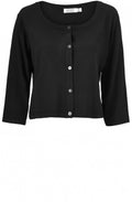 Lenuta Black Knit Cardigan