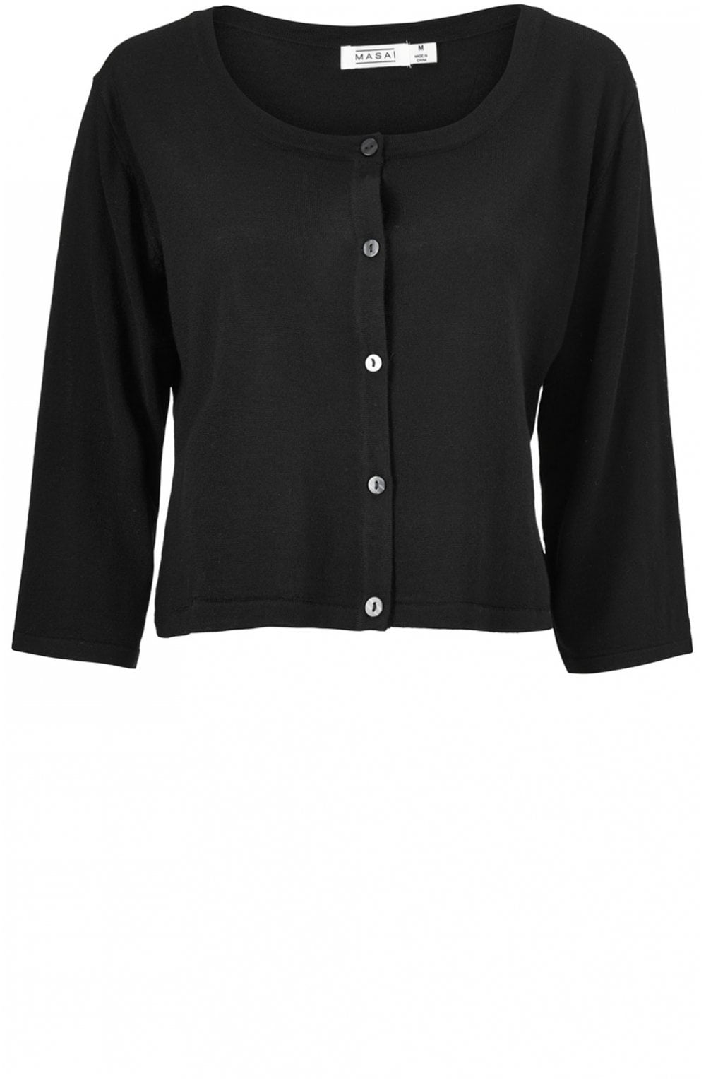 Lenuta Black Knit Cardigan